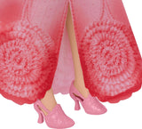 Mattel Glinda fra Wicked and Accessories Artikuleret film-inspireret dukke med aftageligt outfit Sings Loved by Us JLG49 Pink