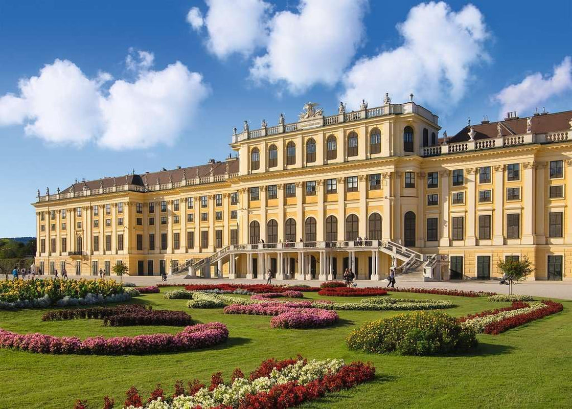 Ravensburger Puslespil 12000353 - Schönbrunn Slot - 1000 brikker puslespil til voksne og børn over 14 år, Puzzle Naty Shop