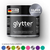 Glitter Glitter Powder For Drinks (sølv) - Spiselig glitter til drinks, 10 gram Glitter Naty Shop