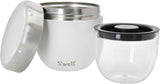 Spiser 2-i-1 madskål med skruelåg, 636 ml, månesten, tredobbelt isoleret madglas, lækagesikker i op til 11 timer Kold/7 timer varm på rejse Madopbevaringsbokse Naty Shop