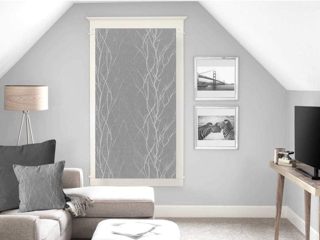 Soleil D'Ocre Liane Bise-Bise, Polyester, Hvid, 70 X 200 Cm Naty Shop Dyner og dyner Grå H120 X B60 Cm (pakke med 1)