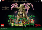 LEGO The Legend of Zelda Deku Tree 2-I-1 - samlerstykke med prinsesse Zelda og 3 Link minifigurer - byggesæt til voksne og gaveidé til videospilsfans - 77092 Byggesæt Besuche den LEGO-Store