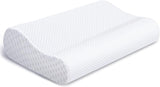 Findigit Health Pude, Memory Foam Pude, Ortopædisk nakkestøttepude til side- og rygsover, Ergonomisk cervikal rygsøjlepude (60 X 35 X 11/9 cm) Cervikal ortopædiske puder Naty Shop