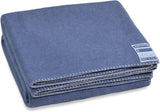 Zoepritz siden 1828 Glat fleece tæppe - Fluffy komfortabelt polar fleece tæppe - Vegansk - 140X190Cm - 010 Off-White, 010 Offwhite Zoepritz Siden 1828 540 Indigo 140X190Cm