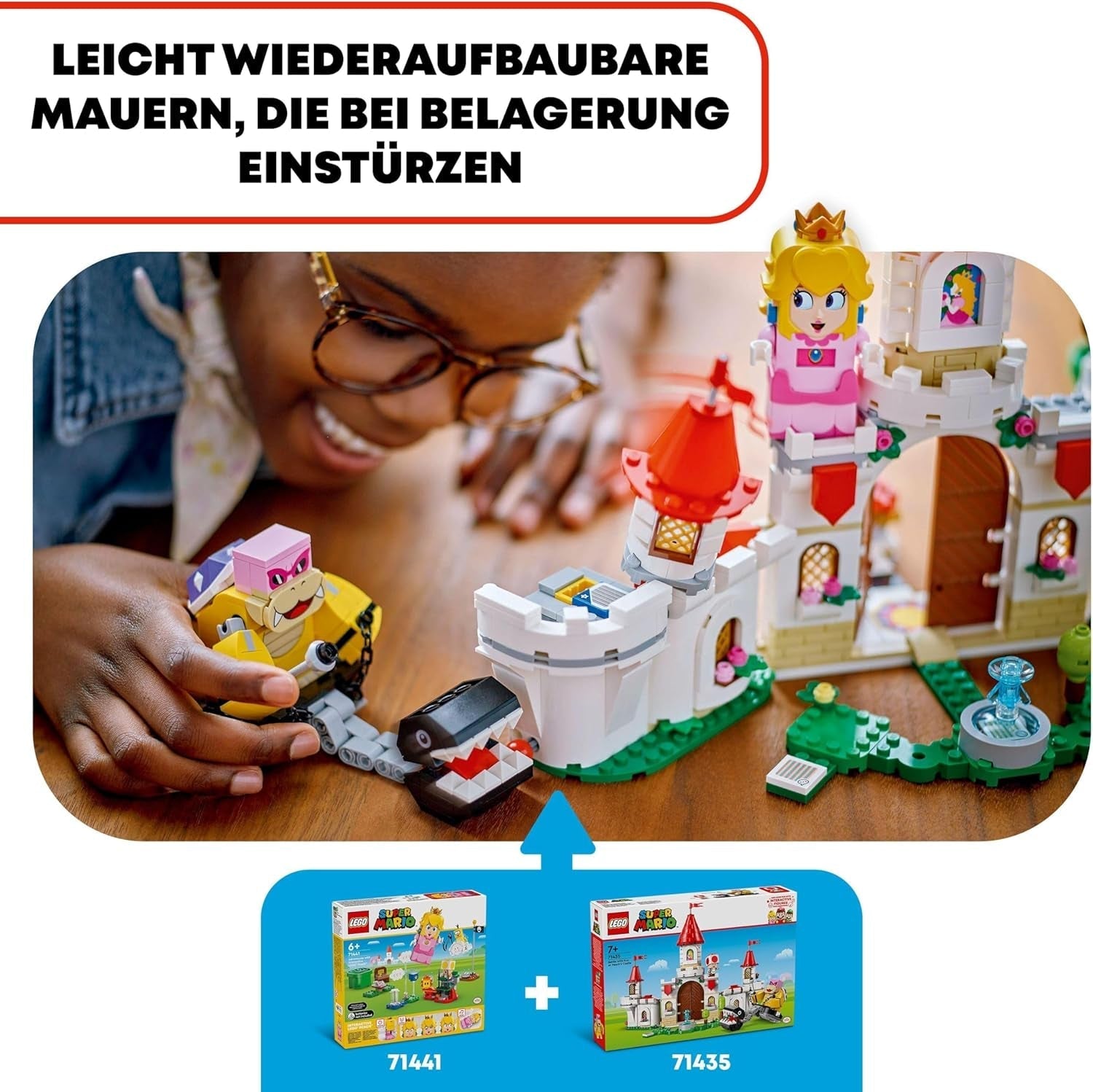 LEGO Super Mario Roy's Battle at the Mushroom Palace Eventyrsæt med Nintendo Characters Gave til piger, drenge og spillere 7 år gamle 71435 Byggesæt Besuche den LEGO-Store