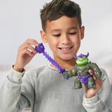 Heroes of Goo Jit Zu Stretch Strikers Deluxe Hero Pack Rock Jaw Strækbar actionfigur med 20+ seje kampudstyr Actionfigurer Naty Shop