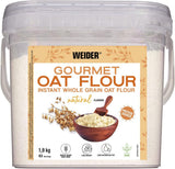 Weider Gourmet Oatmeal (1,9 kg) browniesmag. Fuldkorns havregryn. Proteinkilde med lavt sukkerindhold.
