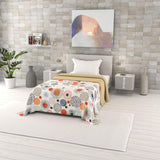 Fantasy printet sommerdyne, polyesterfyld, kronblade, 260X270Cm Dyner og dyner Naty Shop Acquerello 170X270Cm