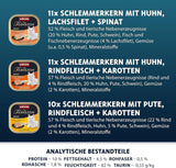 animonda Vom Feinsten Adult Gourmet Variety (32 x 100 g), kornfrit og sukkerfrit vådfoder til voksne katte med en uimodståelig gourmetkerne.