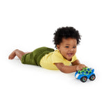 Bright Starts, Oball, Rattle Legetøjsbil, Grøn-Blå Babylegetøj Naty Shop