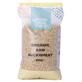 Wholefood Jord Økologisk Boghvede - 3 kg - Ikke-GMO - Vegansk - Højt fiberindhold - Certificeret økologisk