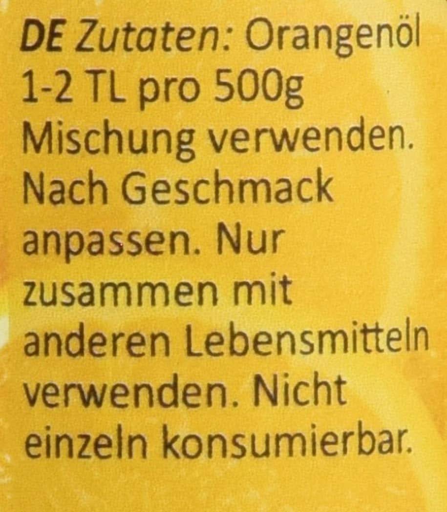 100% naturlig appelsinsmag, 25 ml Aromas Naty Shop