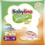 Bleer til sensitive babyer, str. 6, ekstra stor (13-18 kg), 114 bleer