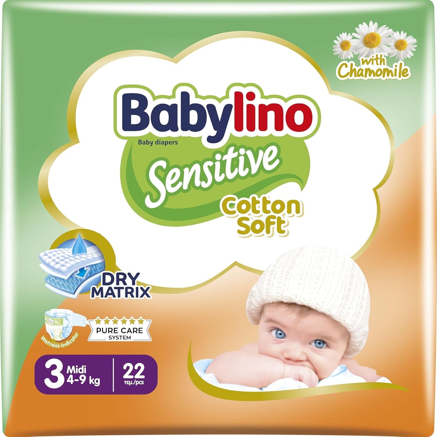 Bleer til sensitive babyer, str. 7, ekstra stor plus (+15 kg), 14 stk.