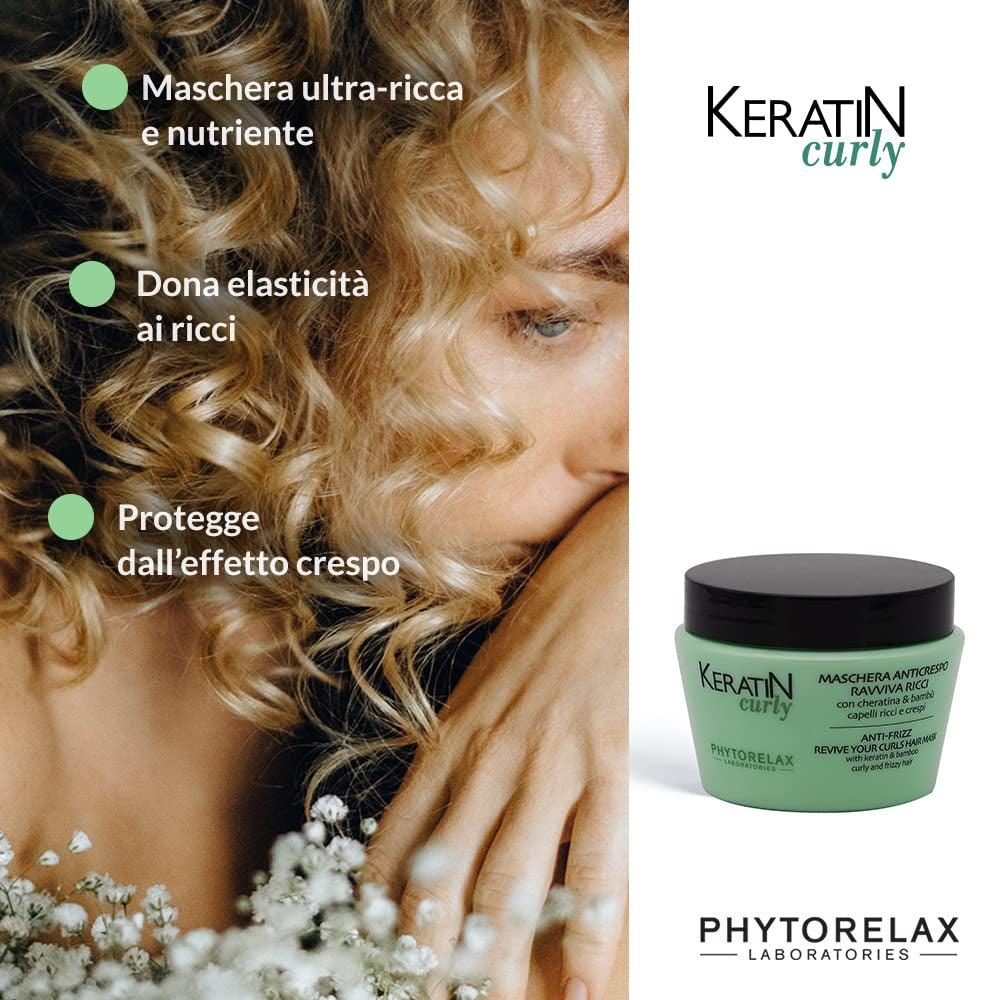 Phytorelax Laboratories hårmaske til krøllet hår - 250 ml Naty Shop hårmaske