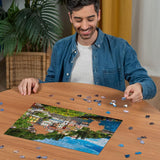 Ravensburger Puslespil 12000201 - Comosøen, Italien - 500 brikkers puslespil til voksne og børn over 10 år, landskabspuslespil med italienske motiver Puzzle Naty Shop