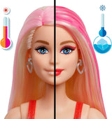 Barbie Party dukke uden æske og tilbehør, Glam Party serie med 10 overraskelser, inklusive en knaldrød dukke med farveskiftende effekt, JFY68