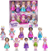 -Dolls-4,7"-Fantasy Little Friend Collection Sæt med 10 stk