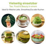 Bohyang Garden Matcha Powder 100g – Premium grøn te fra Sydkorea | Finmalet og traditionsrig | Til lattes, smoothies, bagning og personlig pleje ritualer | Matcha pulver i genlukkelig pose
