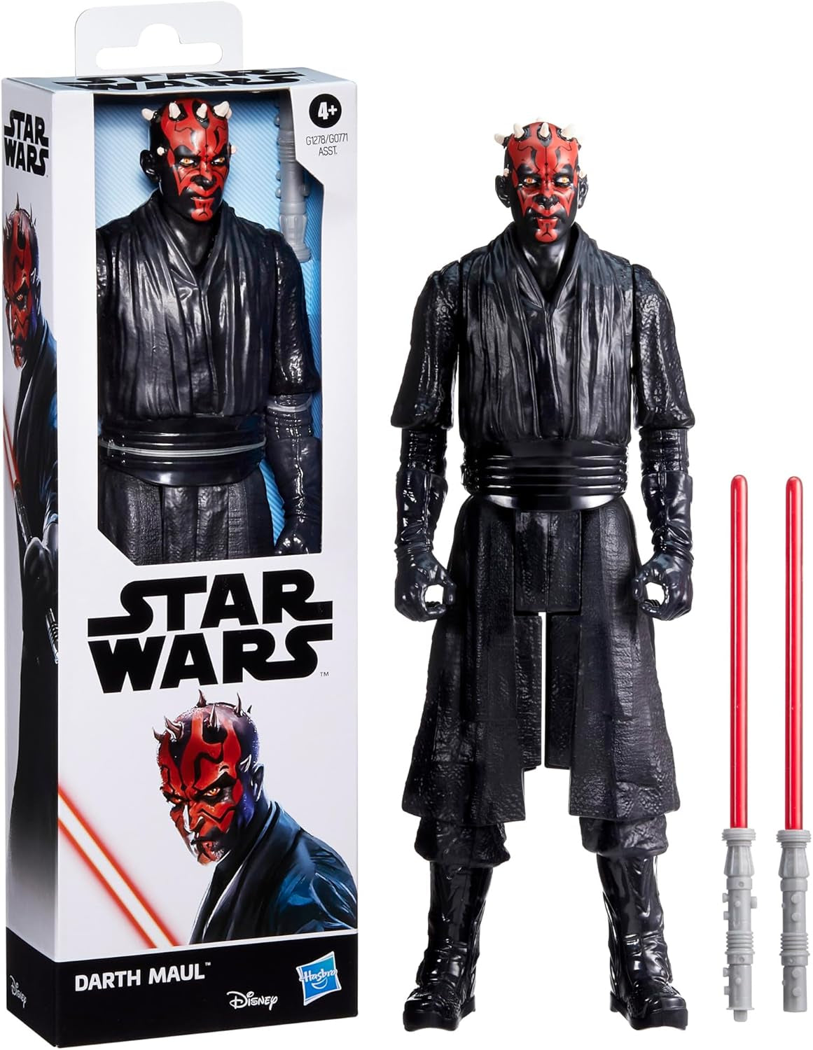 Star Wars Titan Hero Series Darth Maul, figur, 30 cm Actionfigurer Naty Shop