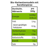 Freche Freunde Økologiske grøntsagsnudler 'Gulerod' 25 % grøntsagsindhold Vegansk 6-pak (6 x 300 g)