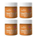 Vejledning semi-permanent hårfarve 100 ml æske 4 pakke (Pillarbox Red) Naty Shop Abrikos hårfarve 100 Ml (pakke med 4)