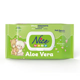 Renseservietter til børn og babyer - med aloe vera og arganolie - dermatologisk testet - fysiologisk pH-værdi - maxi format: pakke med 72 servietter - Pæn