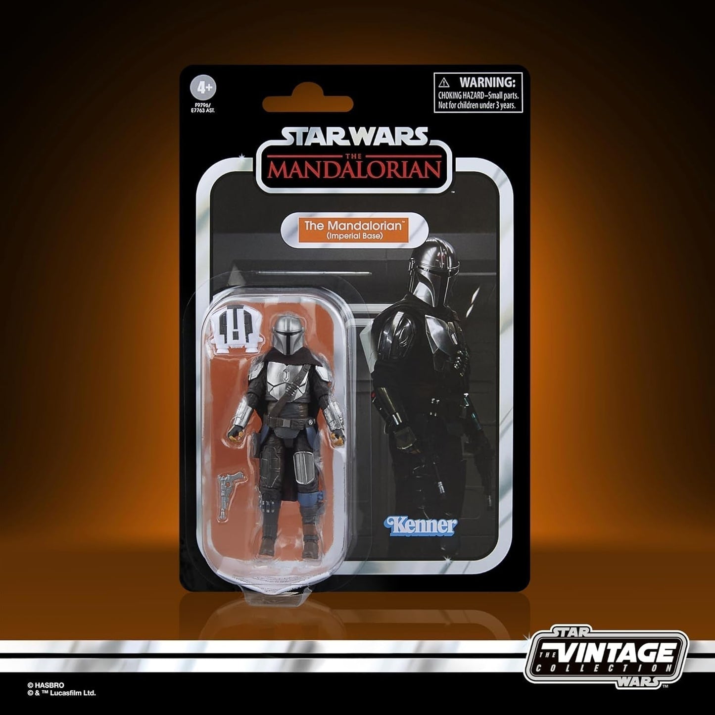 Star Wars Vintage Collection The Mandalorian (Imperial Base) The Mandalorian Action Figur 9,5 cm Scale Action Figures Naty Shop