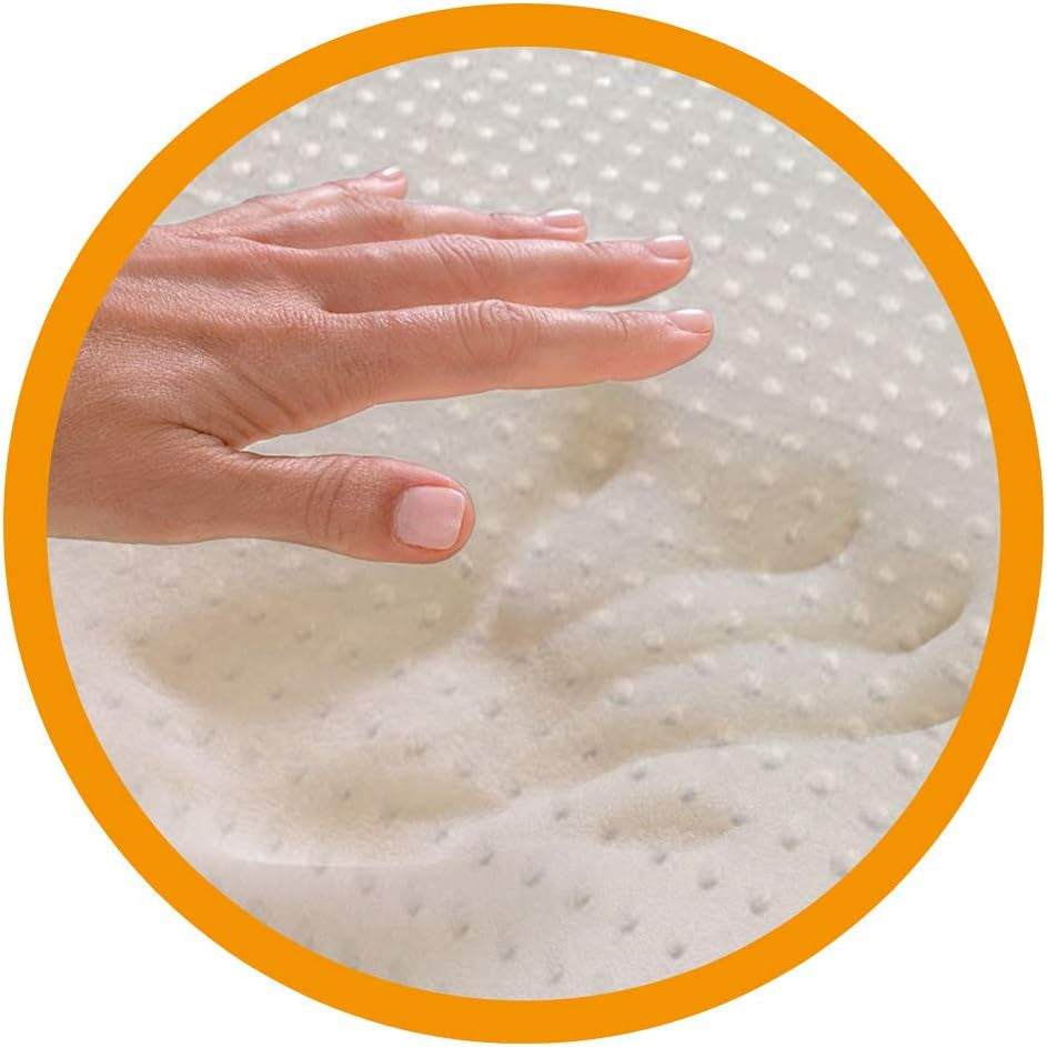 Marcapiuma memory foam pude, grøn, naturlig, med urter, 2 stk Standard puder Naty Shop