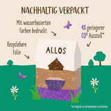 Allos usødet protein müsli | Økologisk müsli | Havregryn | Korn til morgenmad | Vegansk (5 x 450 g), 1 stk (pakke med 5)