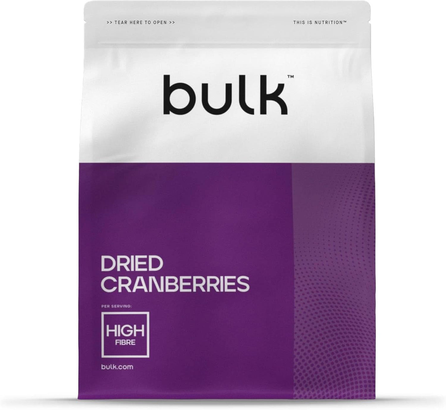 Tørrede tranebær i løs vægt, 500 gram Naty Shop dehydrerede produkter