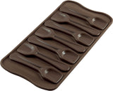 Silikomart 199194, til chokoladepraliner, vintermotiv Køkken Naty Shop ske