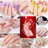 8 Boxen Nail Art Strass Kit - Nail Art Gemischt Strass Set, Nagel Kunst Strasssteine ​​Gems Perlen Edelsteine ​​Bunt Pferdeaugen Strass Für Nageldesign Zubehör Mit 1 Pinzetten Und 1 Strass Picker Für DIY