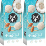 Sukkerfri kokospraliner med mandler, FIT FIT, uden tilsat sukker, 17% protein, 63 g