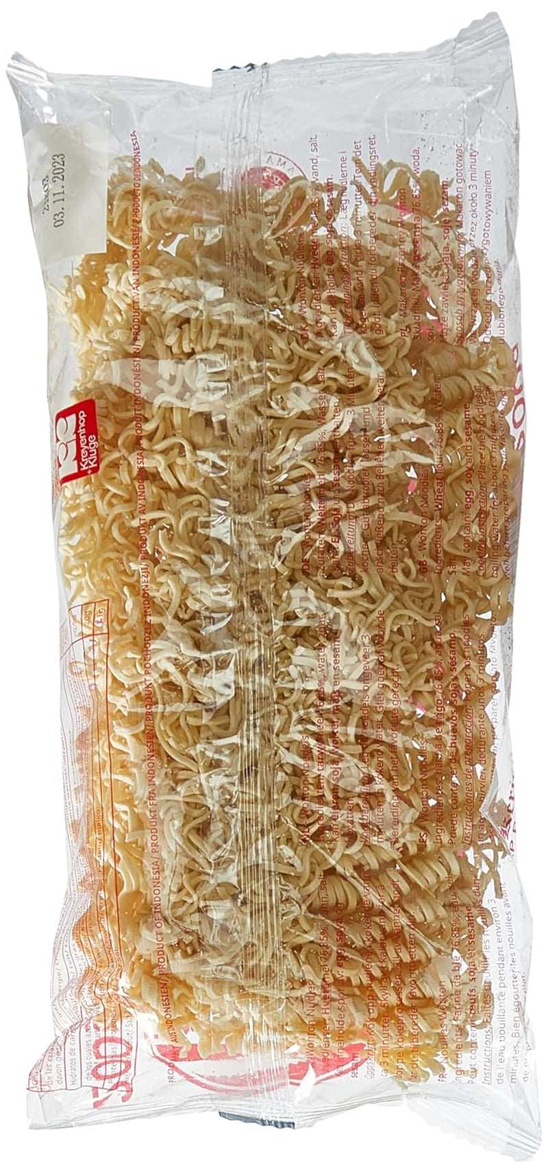 Mie Kering Asli Wonton nudler, 200 g