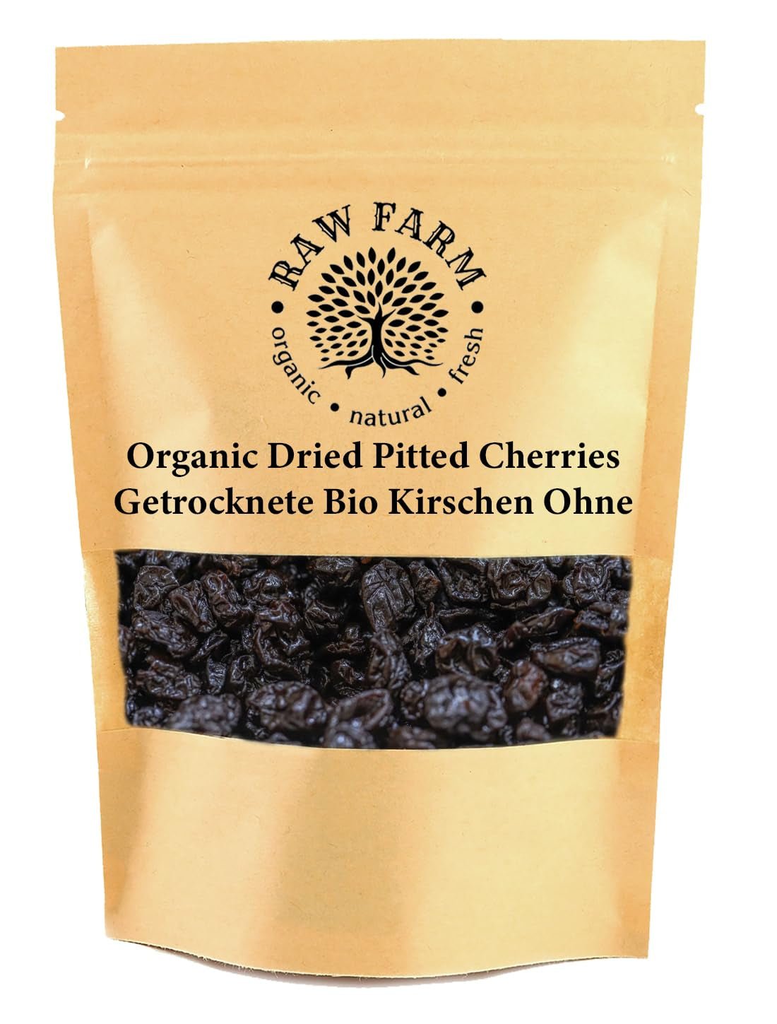1 kg tørrede økologiske kirsebær, uden sten, uden tilsætningsstoffer, sødemidler og konserveringsmidler Dehydrerede produkter Naty Shop Standard titel