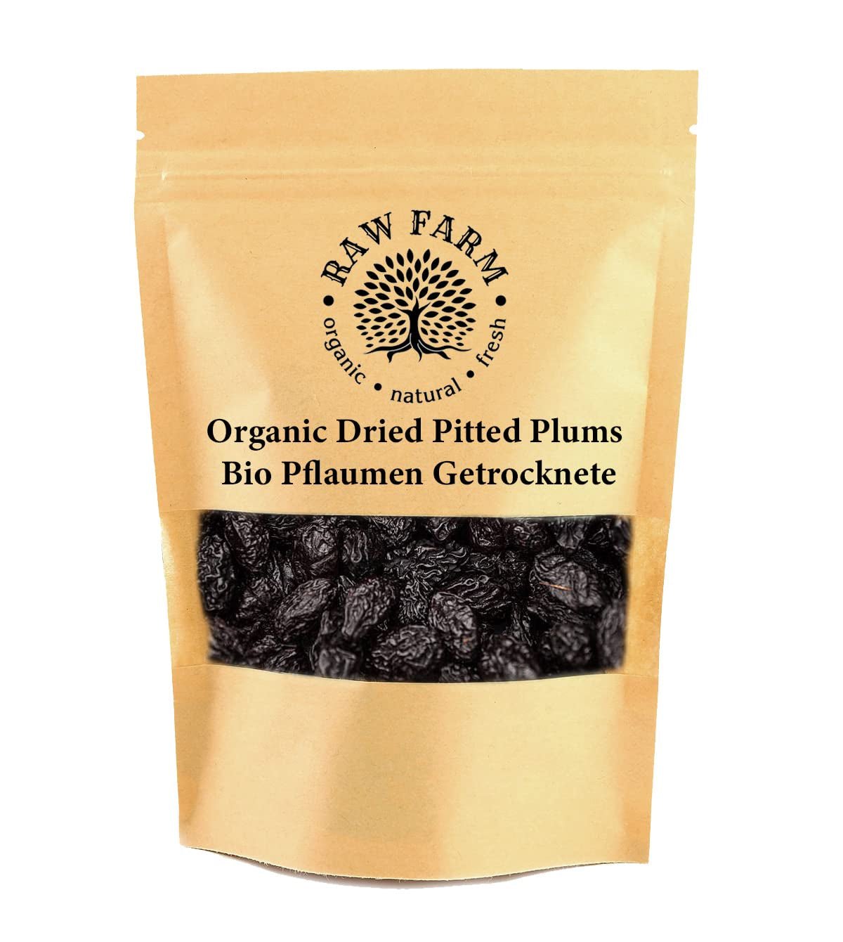 1 kg økologiske tørrede blommer uden gruber, uden fugt, uden tilsætningsstoffer, uden konserveringsmidler, alle naturlige Tørrede produkter Naty Shop Standard titel