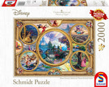 Schmidt Spiele 59607 Thomas Kinkade Disney Dreams Collection 2000-stykke puslespil Naty Shop Single