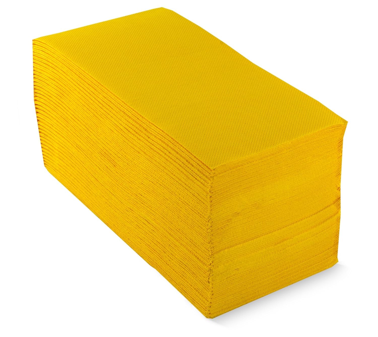 Hængelampe Ser42107363 Premium, serviet 40 X 40, 2 lag, fold 1/8, 40 servietter, Punta-Punta, gul