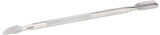 Cuticle pusher og neglerenser, professionelt manicure/pedicure værktøj, dobbelthovedet rustfrit stål, perfekt til forvoksede neglebånd, renser under/omkring negle, fjerner neglelak