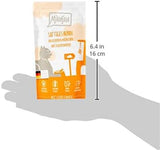 MjAMjAM - Premium våd kattefoder - Trykbar pose - Saftig kylling med lækre gulerødder 12-pak (12 x 125 g) Kornfri med ekstra kød