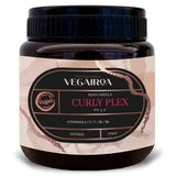 VEGAIROA - Curly Plex Mask - Maske til definerede krøller uden krus - Dyb fugtgivende pleje - Til krøllet eller bølget hår - Professionelt vegansk frisørprodukt - 300ml Naty Shop Hair Mask Standard titel