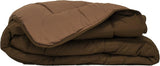Calgary Dynebetræk Polyester Chokolade/Mokka, Polyester, Chokolade/Mokka, 240X220X1 Cm Dyner og dyner Naty Shop 220X160X1 cm