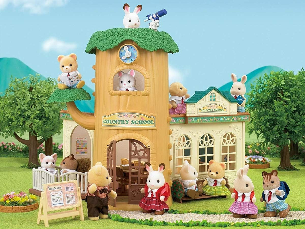 Sylvanian Families 5105 Oak Grove School - Dukkehuslegesæt