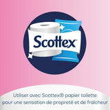 Følsomt vådt toiletpapir, 38 tjenester (38 tjenester X 12 pakker, 456 tjenester i alt)