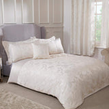 Emma Barclay Butterfly Meadow quilt til king-size seng, 100 % polyester, cremefarvet Dyner og dyner Naty Shop