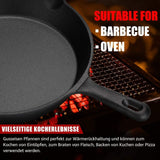 OVERMONT støbejernsgrillpande med håndtag Gryder og pander Naty Shop