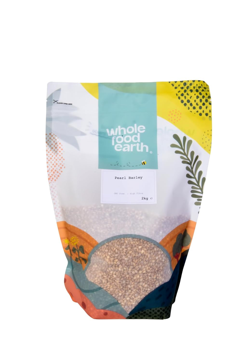 Wholefood Jordperlebyg - ikke-GMO - vegansk - mælkefri - uden tilsat sukker, 2 kg