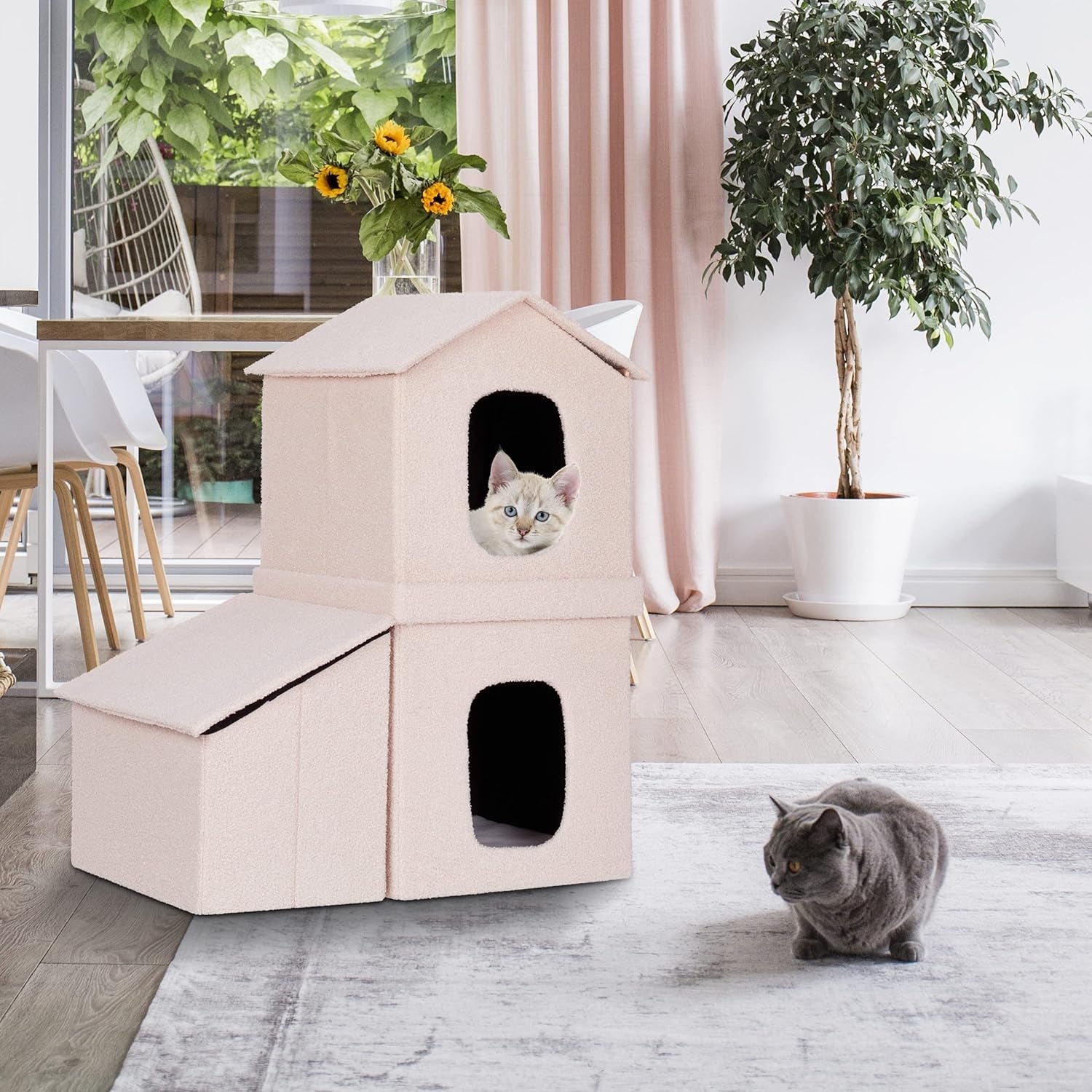 Tæpper og møbler, kæledyr, huler og huse, katte, senge til katte, katte - senge, madrasser