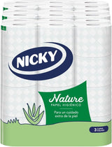 Natur toiletpapir, 72 ruller, 3 lag